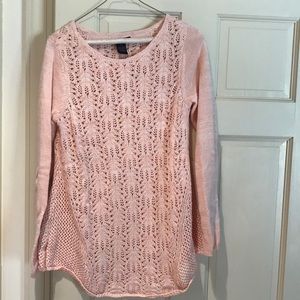Women’s cotton sweater, excellent condition, flare at the bottom, medium